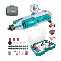 Combo Mini Grinder Esmeril 130W Eléctrico + Set 73 Pzas Total