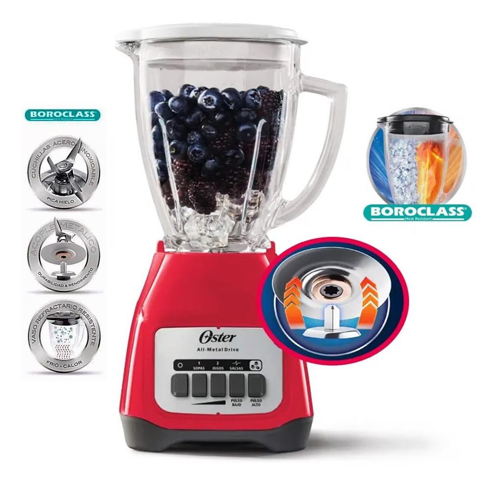 Licuadora OSTER 1.5L BLSTKAGMPB053 800W Sandía