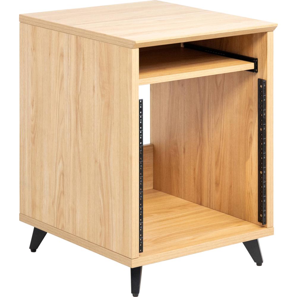 Gator Elite Series 10 RU Mesa de Rack para Estudio (Arce Natural Mate) - Ideal para Equipos de Audio