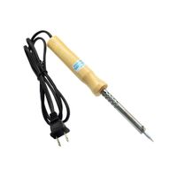 Cautín Tipo Lápiz 80w Mango De Madera Wd-80w Takema