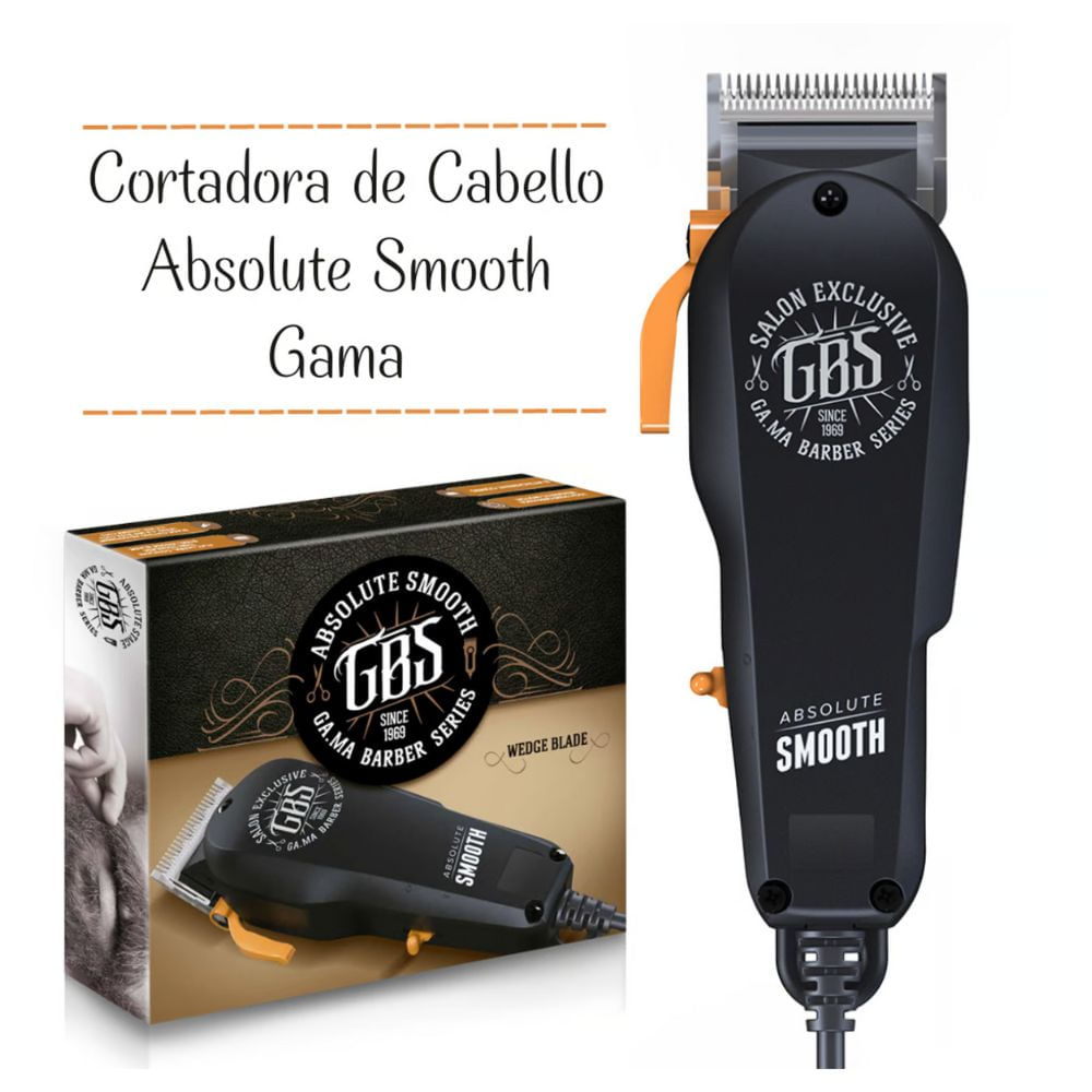 Maquina Cortadora de Cabello GAMA Barber Series GBS Absolute Smooth