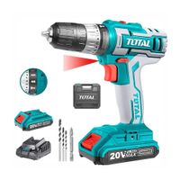 Taladro Percutor 20V Inalámbrico Baterías Y Cargador - Tidli200215