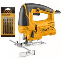 Sierra Caladora 650W Cortadora De Madera + 5 Sierras Ingco - Js6508