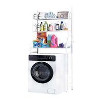 Estante Lavadora Blanco 3 Niveles Multifuncional Rack