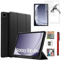 Funda Imantada + Mica Protector + Lápiz Touch p A9+ A9 plus 11