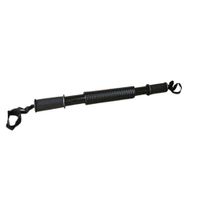 Barra Alpha Gym Pro Musculación Power Twister 50 Kg Negro