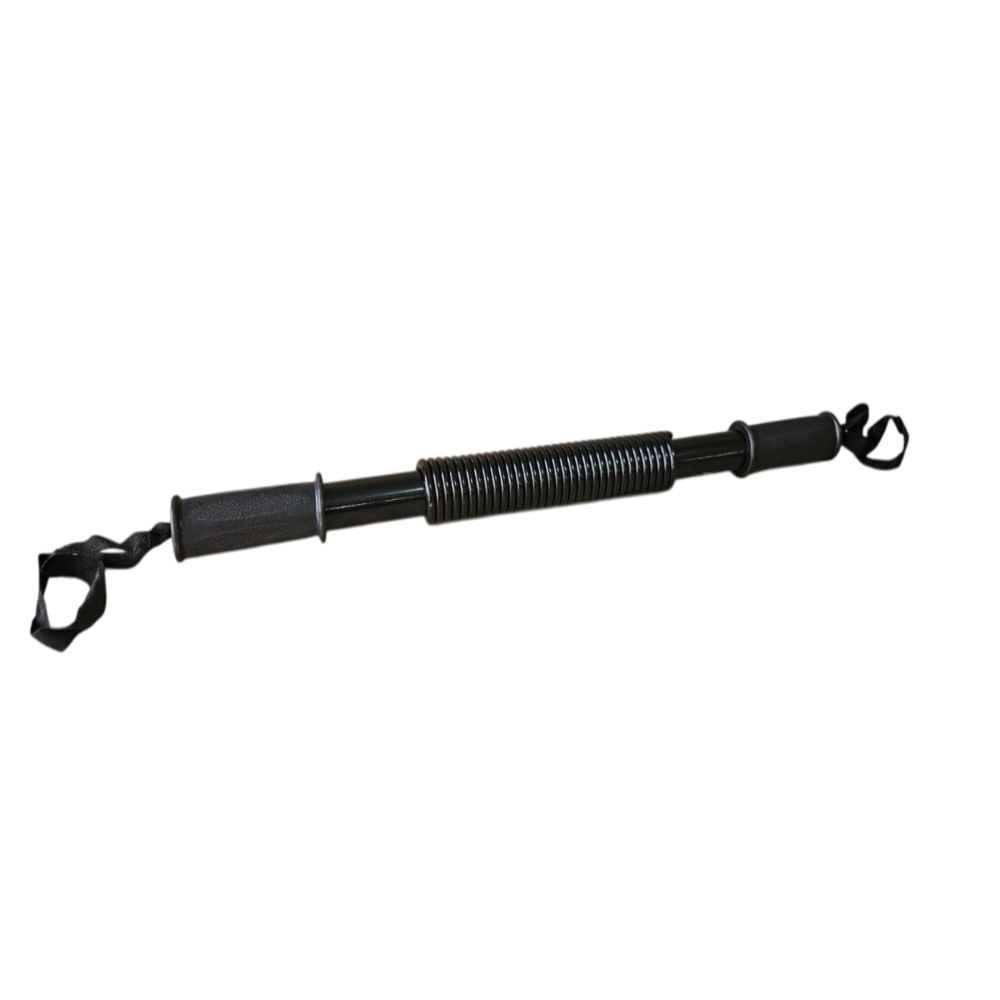 Barra Alpha Gym Pro Musculación Power Twister 50 Kg Negro