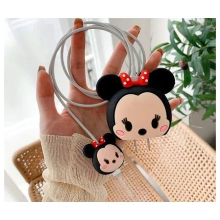 Funda Protectora Minnie Animados 3D para iPhone 18w 20w