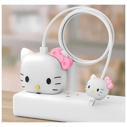 Funda Protectora Hello Kitty Animados 3D para iPhone 18w 20w
