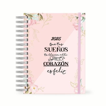 Agenda Semanal 2025 Feliz Impresión - Sueños Agenda Semanal 2025 Feliz Impresión - Sueños
