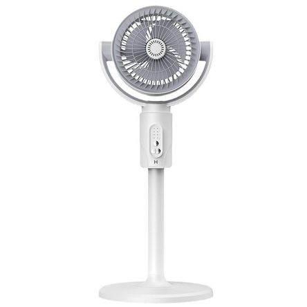 Ventilador Vertical 180° 3 Alturas 5 Velocidades Recargable KS-F1