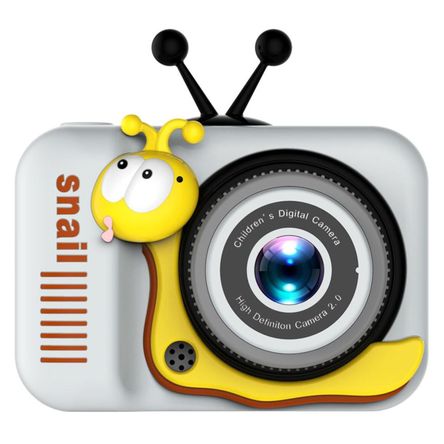 Cámara Digital HD para Niños Juegos Selfie SQ-XJ03 Blanco