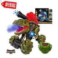DinoTrick 360° con control remoto y lanza hidrogel verde