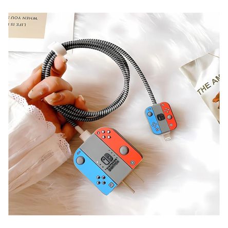 Funda Protectora Nintendo Animados 3D para iPhone 18w 20w