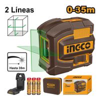 Nivel Láser Autonivelante Línea Verde Ingco 35M HLL156601