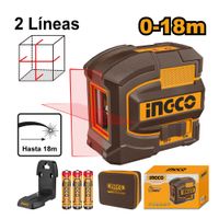 Nivel Láser Autonivelante Línea Rojo Ingco 18M HLL156503