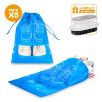 Pack X5 Bolsa de Zapatos CL BZ3 Y Cepillo ALT AJ7 De Regalo