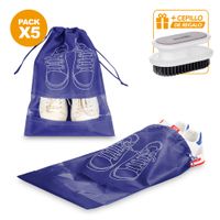 Pack X5 Bolsa de Zapatos AZ BZ3 Y Cepillo ALT AJ7 De Regalo