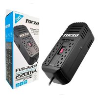 Estabilizador FORZA FVR-2202 2200VA 1100W 8 TOMAS 220V Regulador