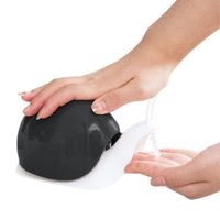 Dispensador de Jabón Modelo Caracol Negro  482NE03