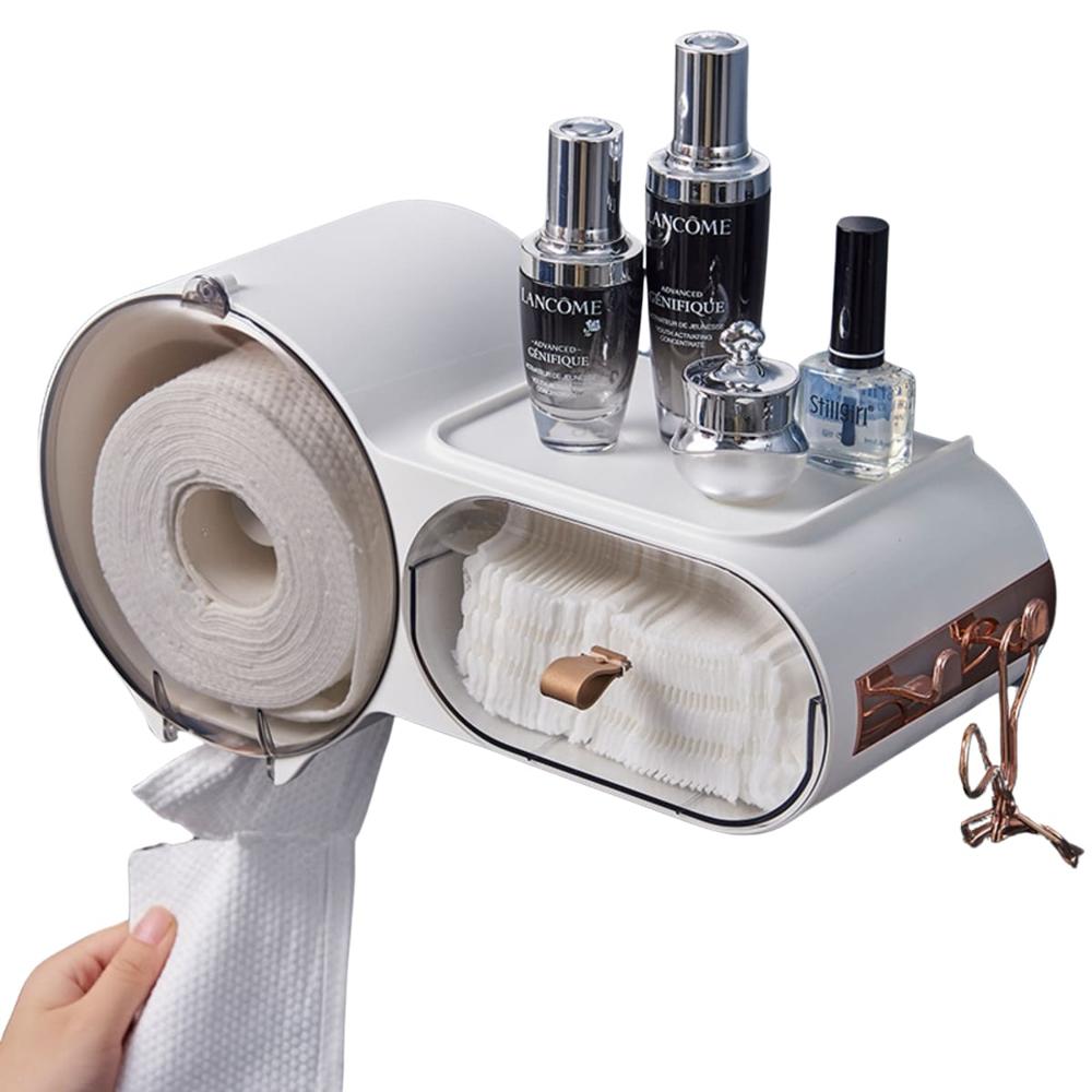 Dispensador De Papel Premium Con Ganchos Blanco  417BL03