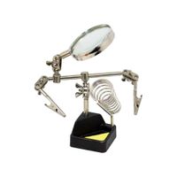 Soporte para Cautín con Lupa y Pinzas WT-6372 WESTOR