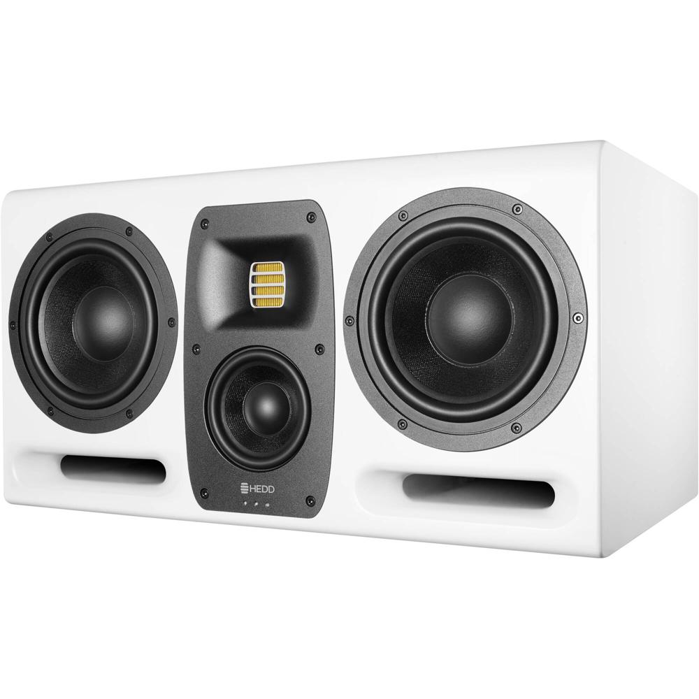 HEDD Type 30 MK2 900W Monitor de Estudio Trifásico con DSP (Individual, Blanco) - Herramienta de Lin
