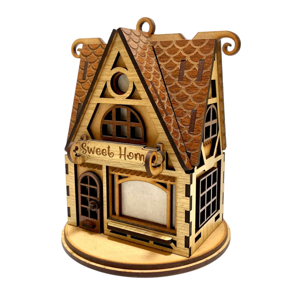 Casita Edw-Art Studio Modelo Sweet Home con Iluminación Casita Edw-Art Studio Modelo Sweet Home con Iluminación