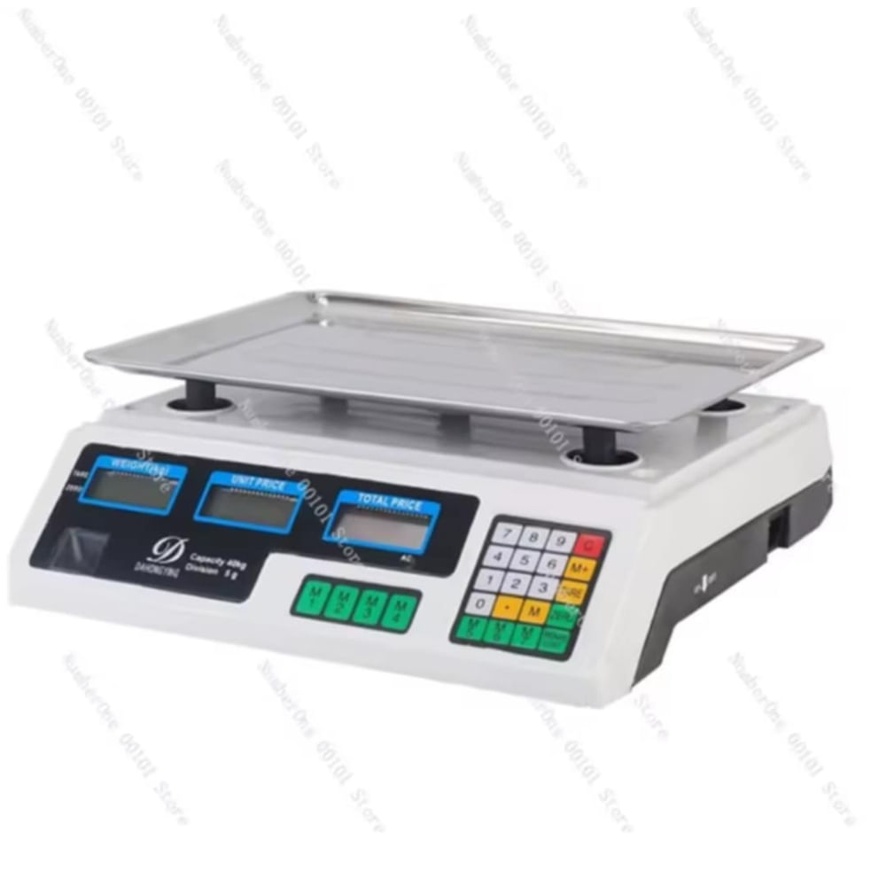 Balanza Comercial Electronica Digital de 40kg Bascula Bodega Negocio Tienda Hogar