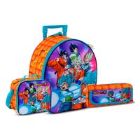 Mochila Kombat Oficio Tela Jurassic Explorers