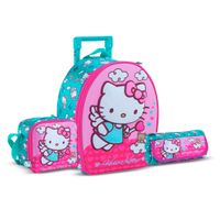 Set Kombat Mochila + Lonchera + Cartuchera Tela My Melody