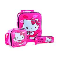 Set Ranger Mochila + Lonchera + Cartuchera Jurassic 3d