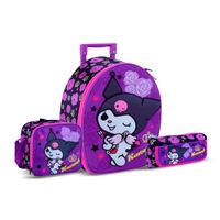Set Kombat Mochila + Lonchera + Cartuchera Hello Kitty