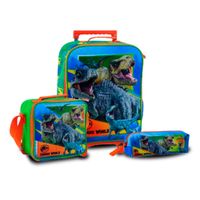 Set Kombat Mochila + Lonchera + Cartuchera Tela Kuromi