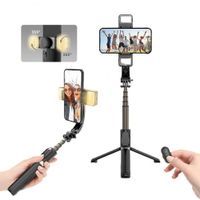 Estabilizador Gimbal 3 en 1 Trípode selfie stick 1 eje