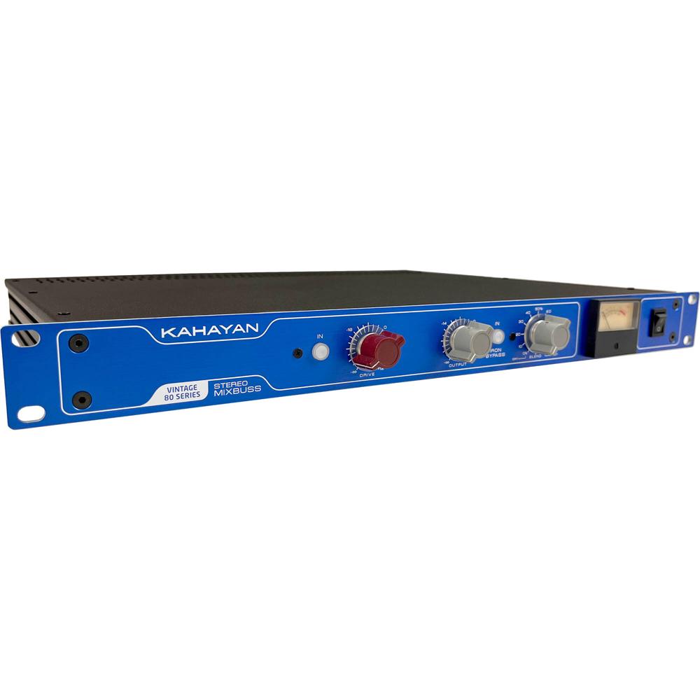Kahayan Vintage 80 Series Mix Bus (Formato Rack) - Procesador de Mix Bus Basado en Consola Neve, Con