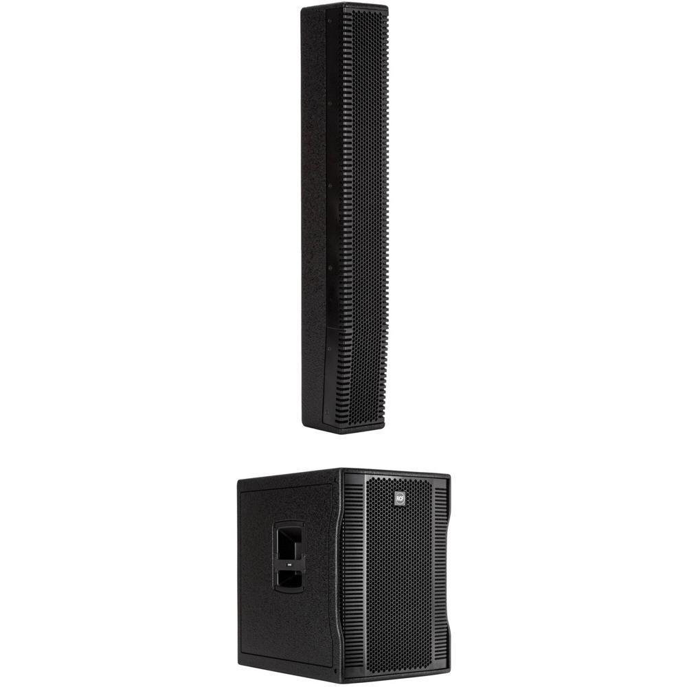 RCF EVOX 12 Activo 15"" 2 Vías 1400W Sistema de PA Portátil Array Lineal (Negro) - Ideal para Escenar