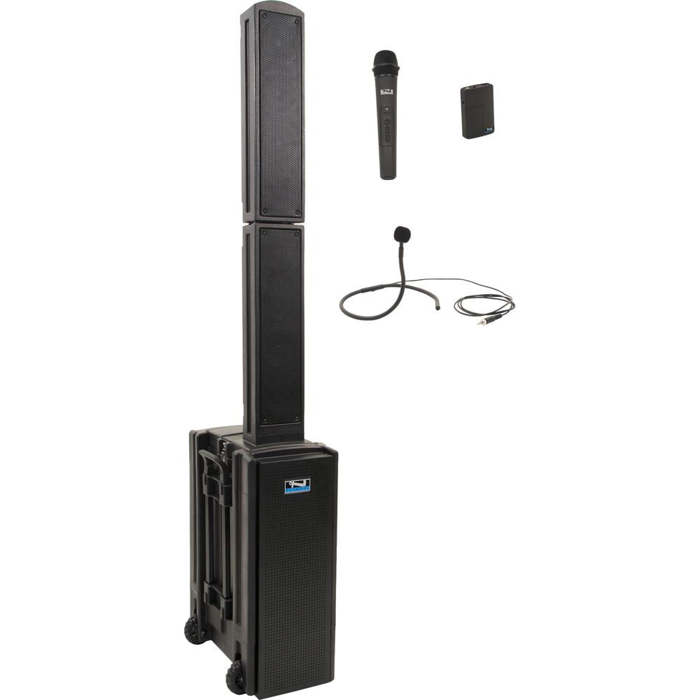 Sistema Beacon de Anchor Audio 2 con Receptor Doble, Micrófono Inalámbrico de Mano, Transmisor de Ci