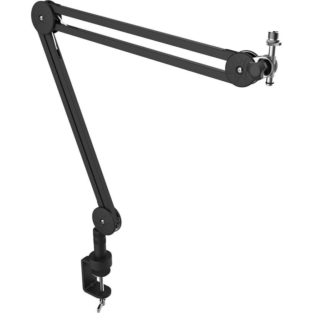 Soporte de Brazo para Micrófono Odyssey con Abrazadera y Soporte Desmontable - Brazo de Dos Seccione