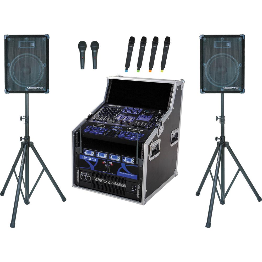 VocoPro CLUB-HD9500 Sistema PA Profesional para Club (2000W)