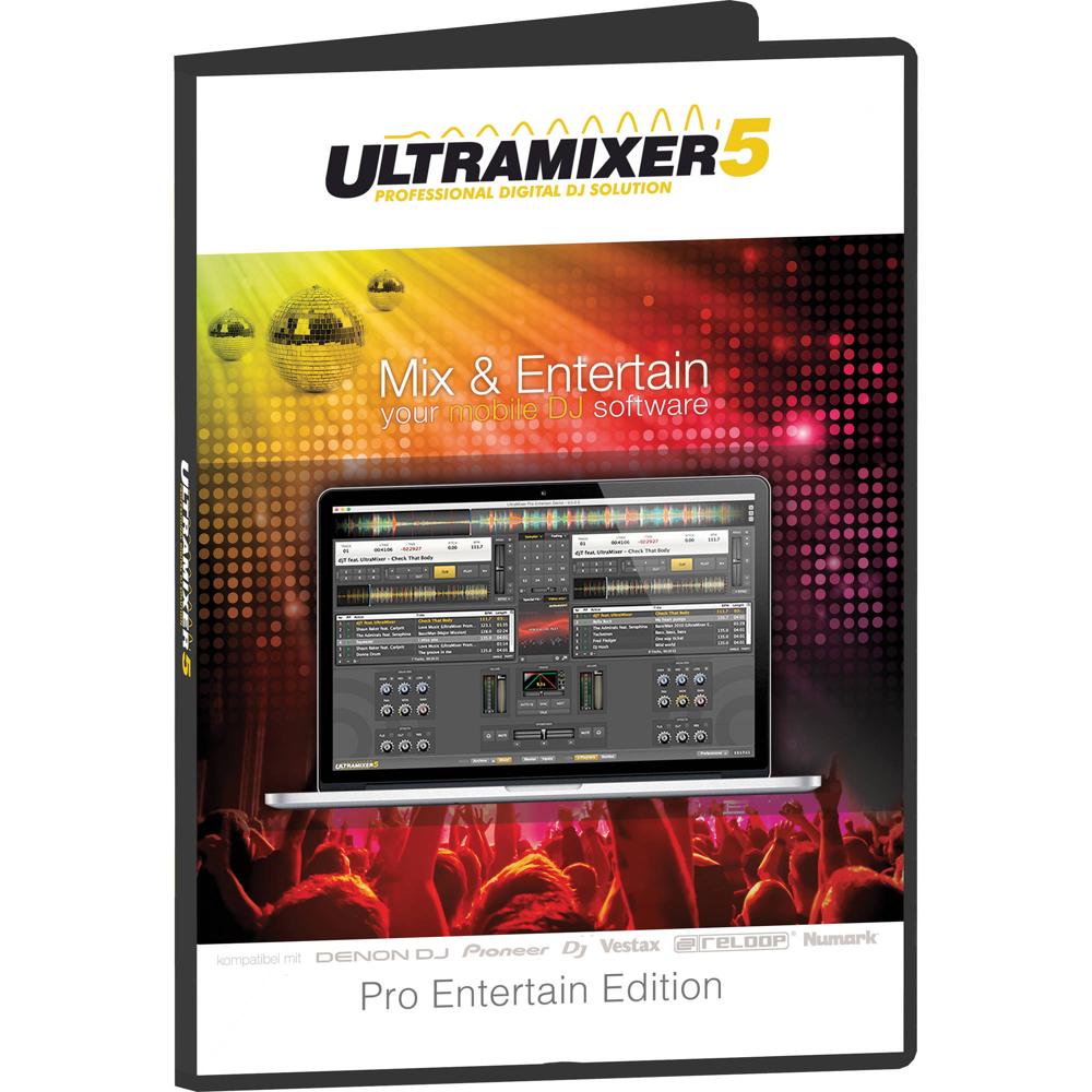 Ultramixer 5 Pro Entertain - Software Profesional para DJ (Windows, Descarga) con Soporte para Audio