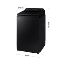 Lavadora SAMSUNG 13 Kg Eco Inverter WA13CG5441BVPE Negro