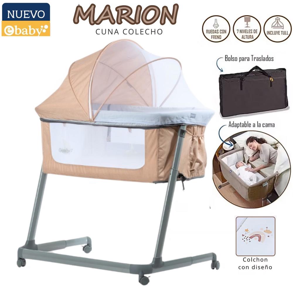 Cuna Colecho Ebaby Marion 753-1 Rosado