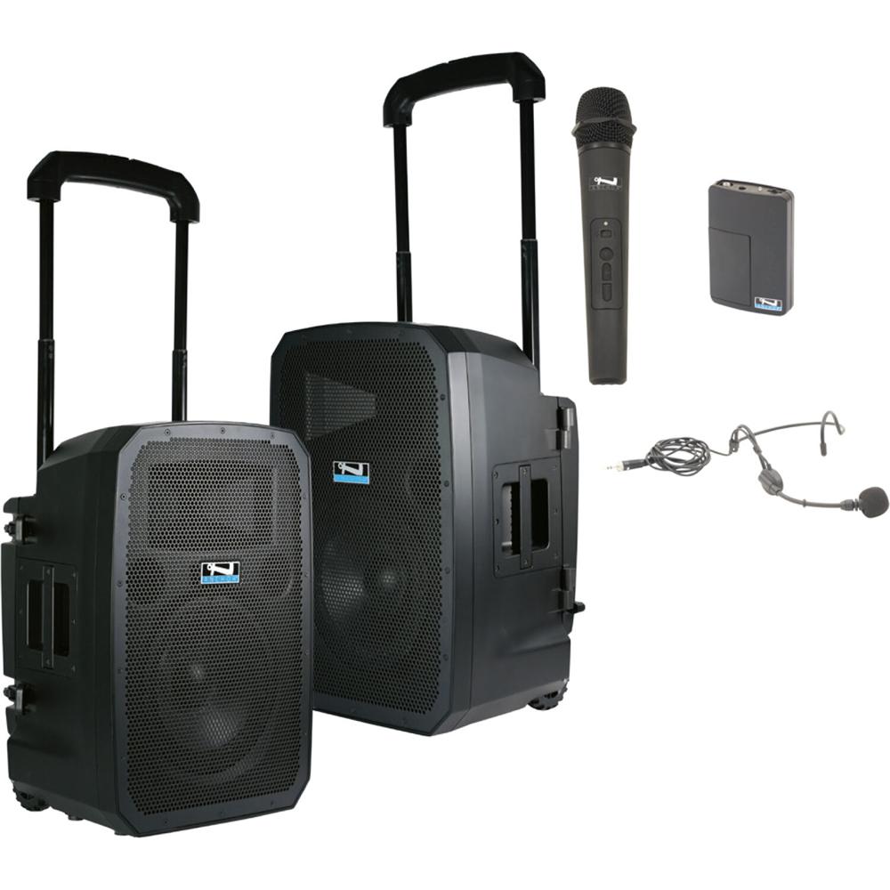 Sistema de PA Portátil con Batería Anchor Audio Liberty3 Pair/HubConnect - Incluye 2 Micrófonos Inal