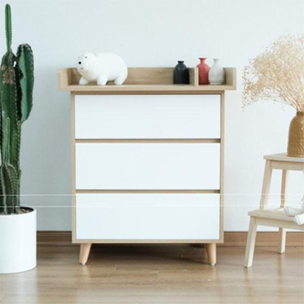 Cómoda Infantil Sirena 3 Cajones R&R MUEBLES