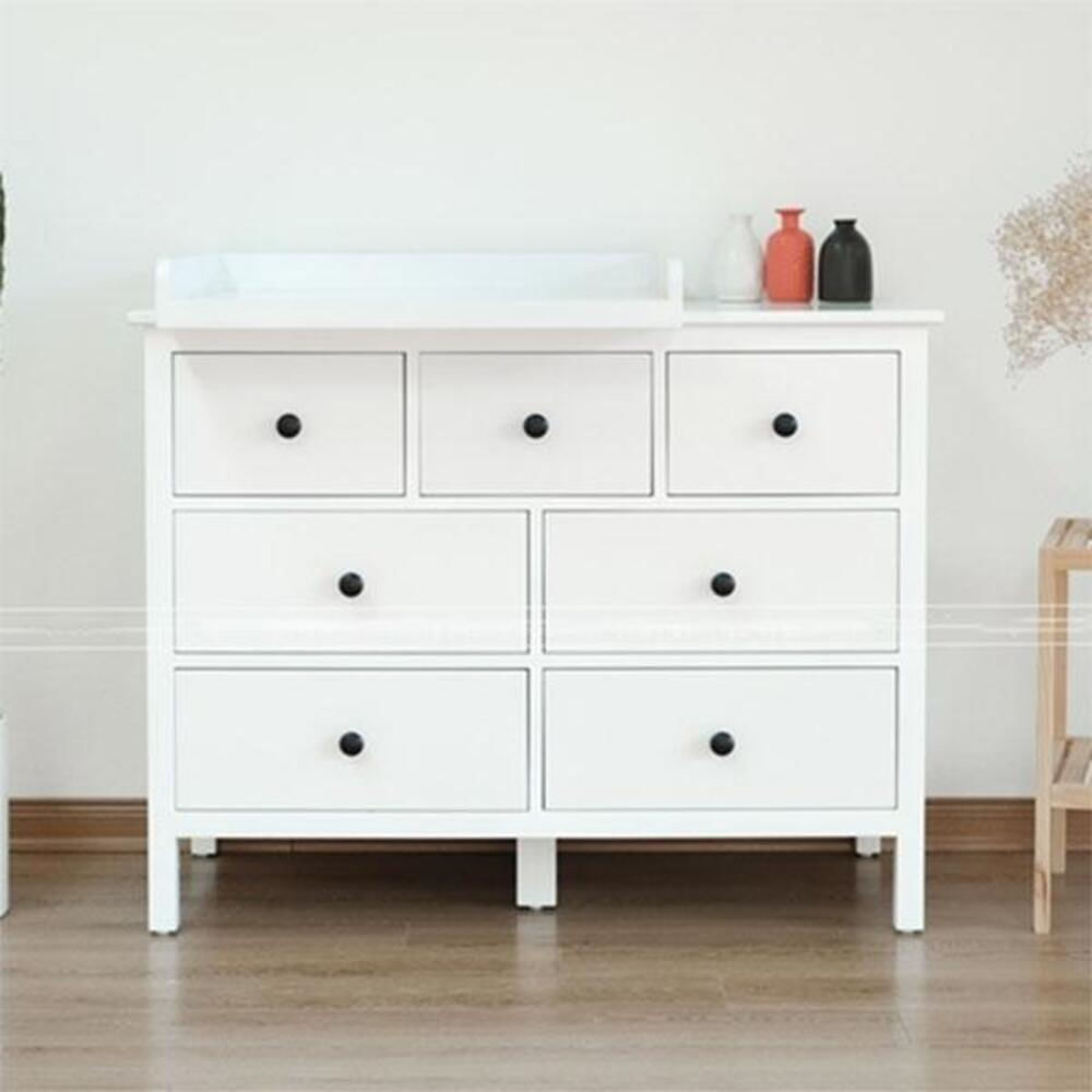 Cómoda Infantil Moderna Lommy Blanco R&R MUEBLES