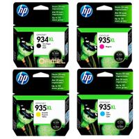 Kit Tinta HP 934XL 935XL Negro Cyan Magenta Amarillo Original