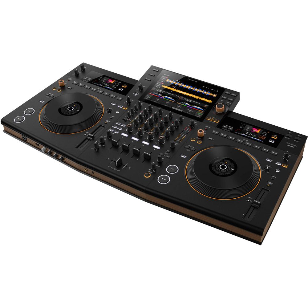 Pioneer DJ OPUS-QUAD Sistema Profesional DJ Todo-en-Uno de 4 Canales (Negro) - Pantalla Táctil de 10