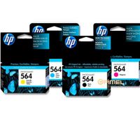Kit Tinta HP 564 Negro Cyan Magenta Amarillo Original