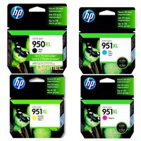 Kit Tinta HP 950XL 951XL Negro Cyan Magenta Amarillo Original